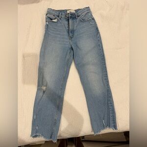 Abercrombie & Fitch Light Blue Boyfriend Jeans